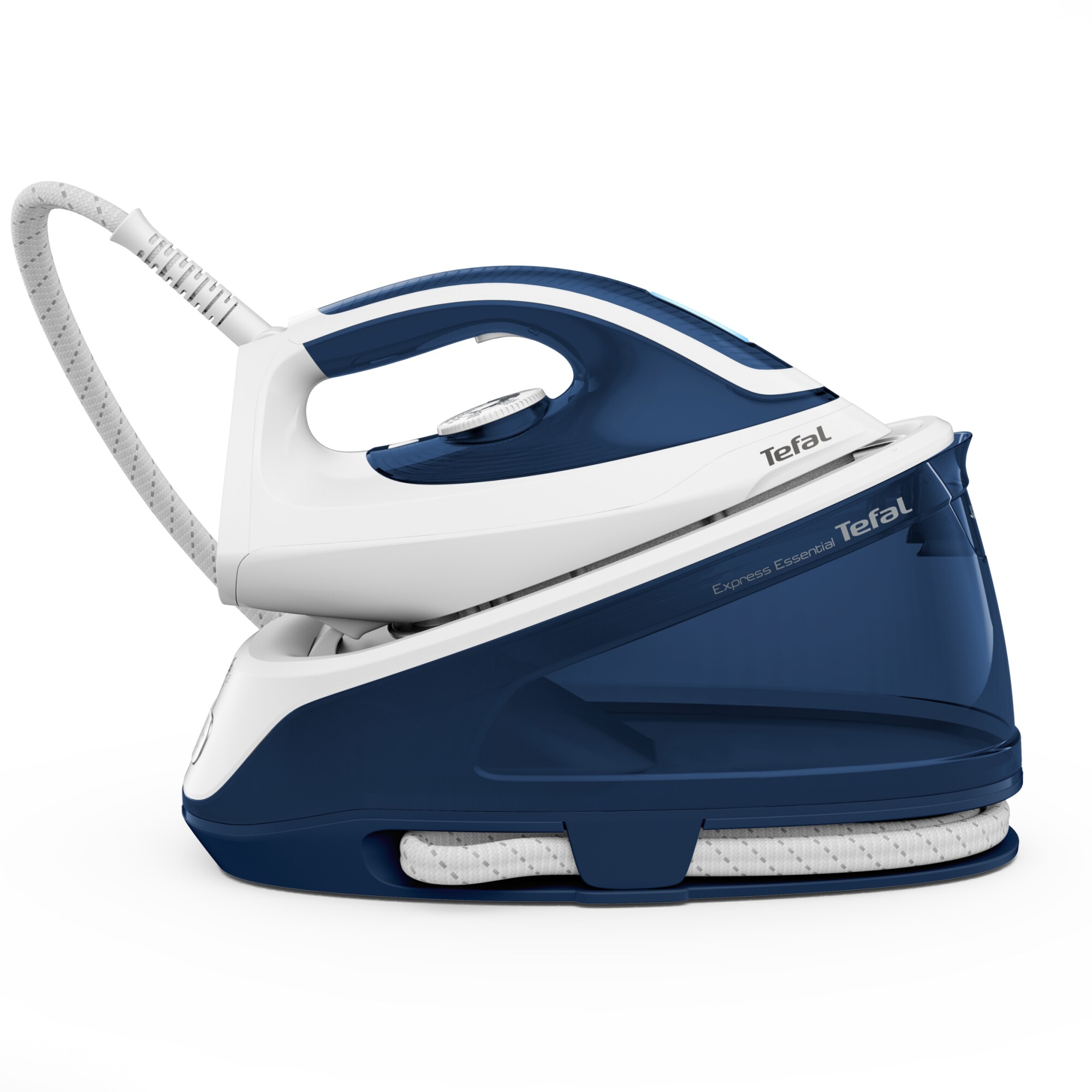 Statie de calcat Tefal Express Essential SV6116E0 , 2200W, 5.3 bari, jet de abur 270 g/min, abur variabil 0-120g/min, talpa Xpress Glide, rezervor apa 1.4 L, op