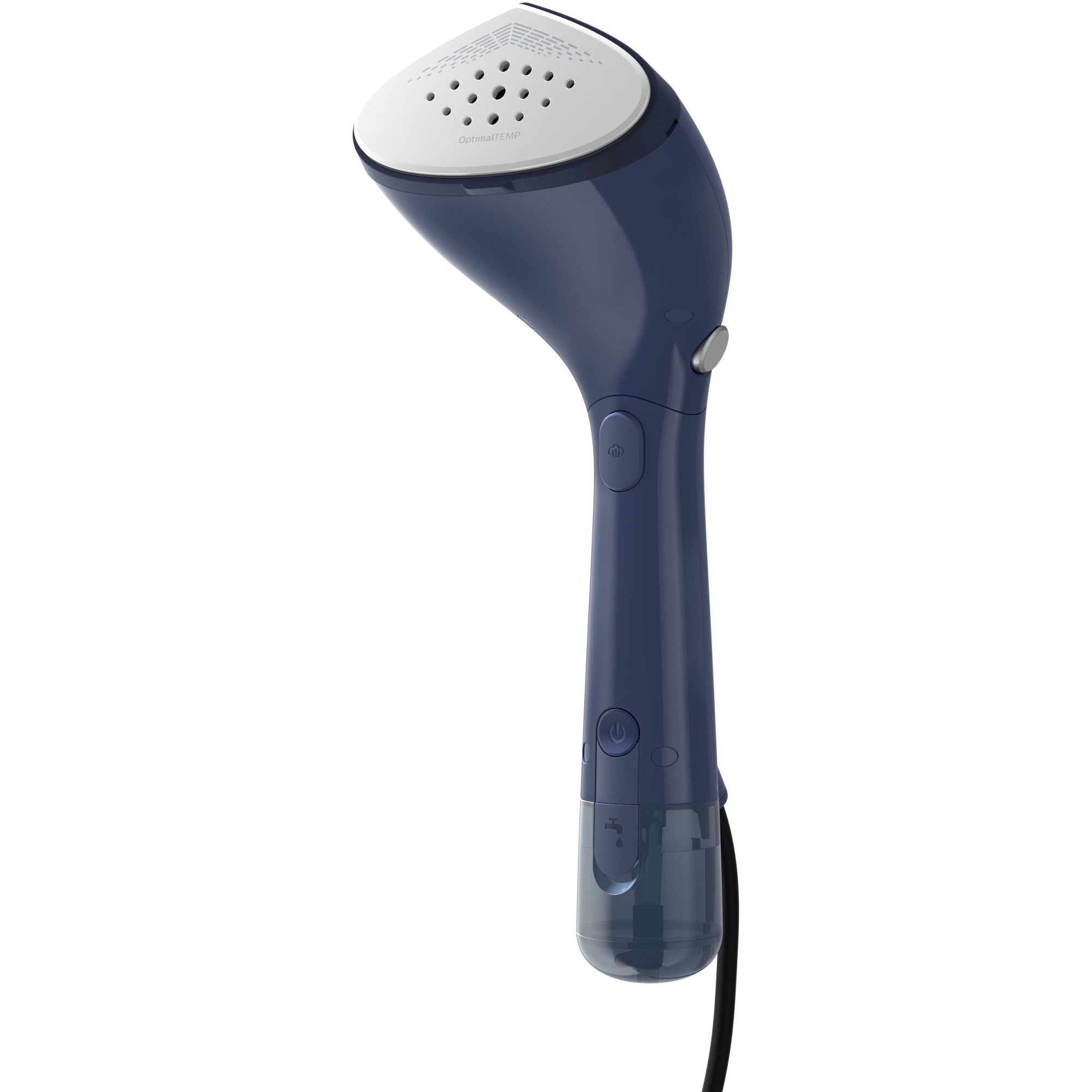 Aparat de calcat vertical portabil Philips STH7020/20 Seria 7000, 1500W, debit de abur 28 g/min, Rezervor de apa detașabil de 100 ml, Talpa OptimalTEMP, 30sec.