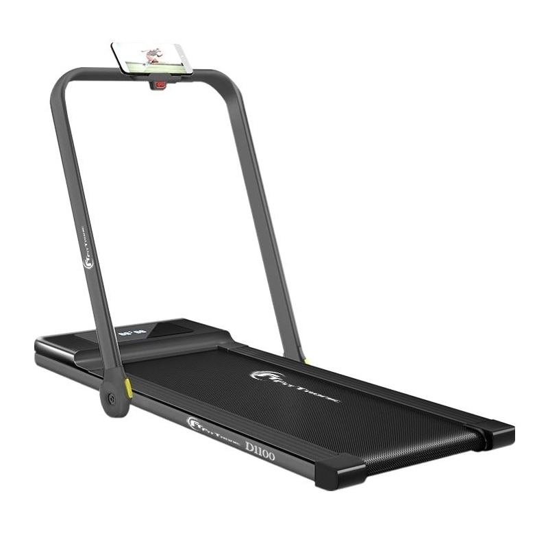 Banda de alergat electrica FitTronic® Delta 1100, Viteza pana la 14km/h, motor 2.0 CP, Apps Kinomap, Zwift, Newrunway