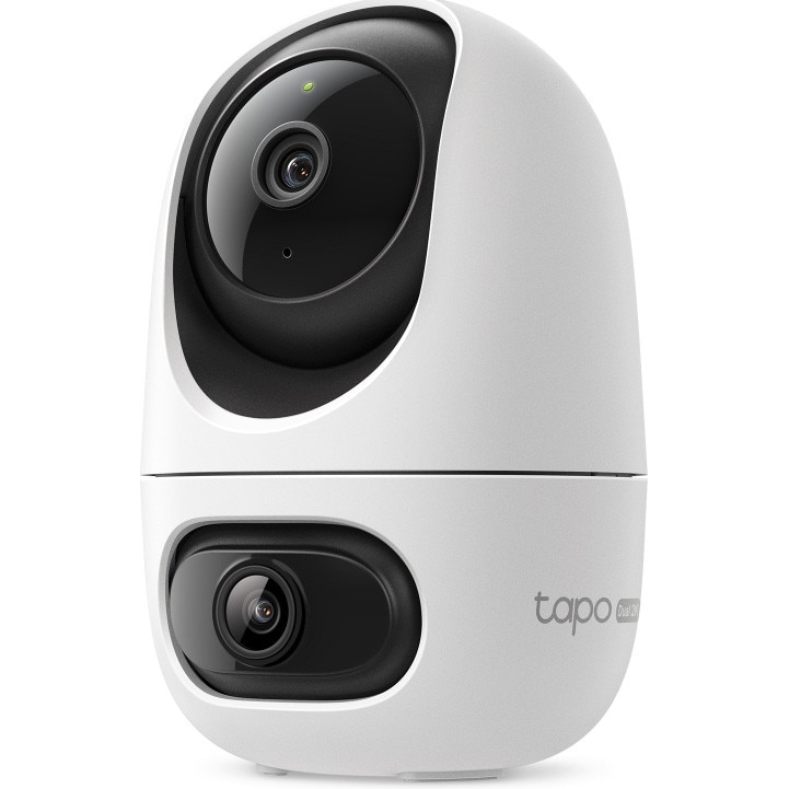 Camera de supraveghere Wireless TP-Link Tapo C245D Dual cu Pan/Tilt 360 grade, 2K 3MP + 2K 3MP, Utilizare interior, Night Vision, Detectare Smart AI, Two-Way Au