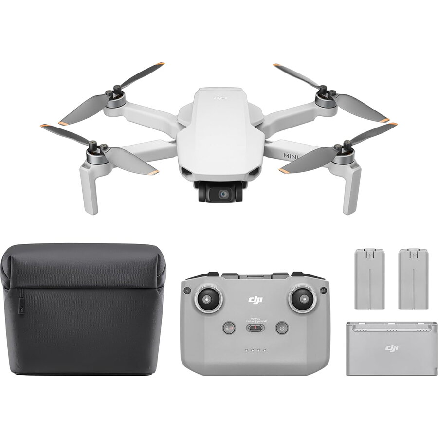 Drona DJI Mini 4K Fly More Combo, 4K30, 12MP