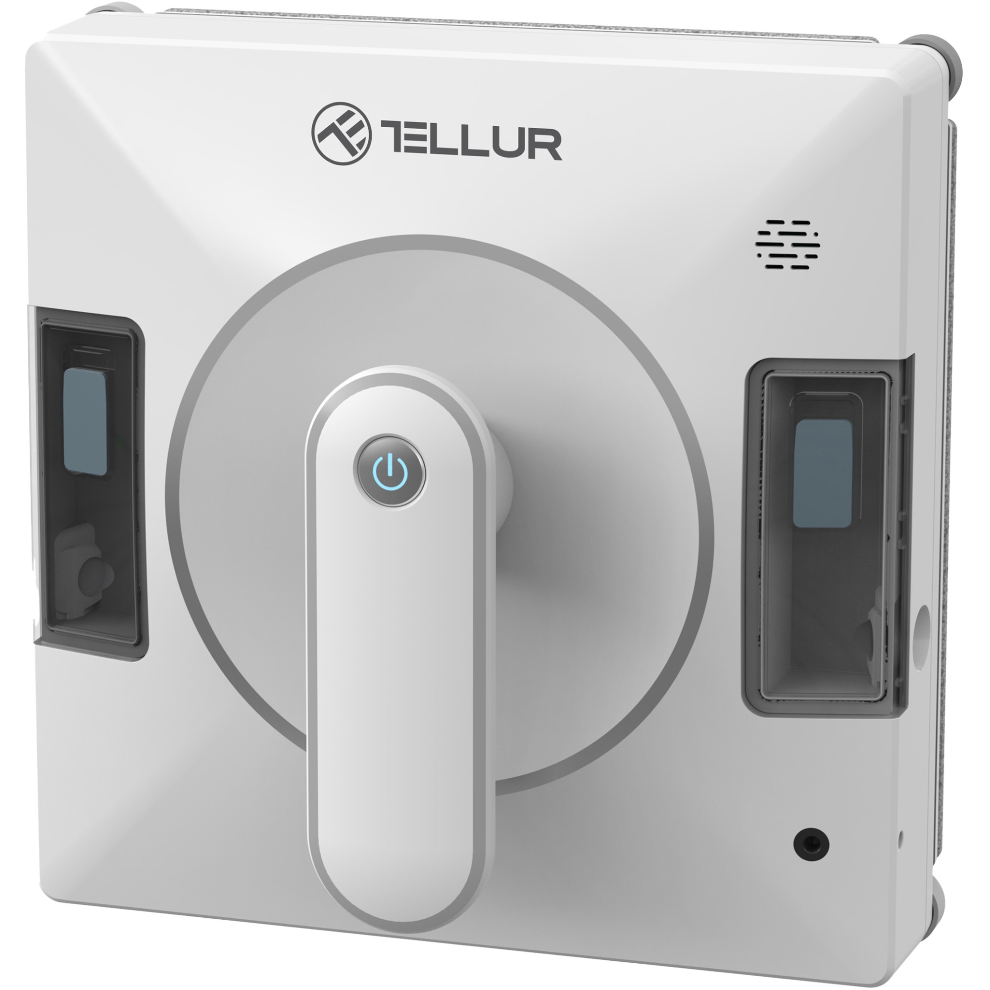 Robot curatare geamuri WiFi Tellur Smart, TLL331541, 72W, control prin WI-FI, doua rezervoare apa, anti cadere, alb