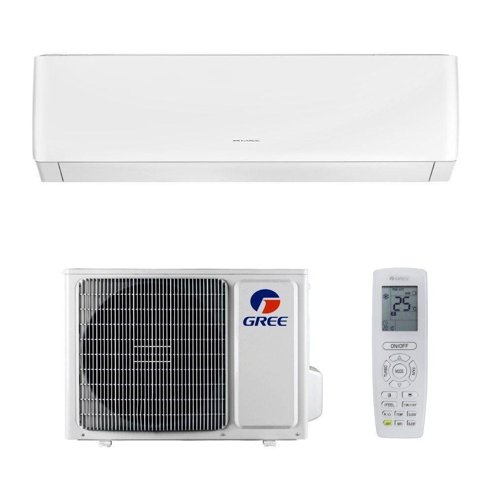 Aparat de aer conditionat Gree Pulsar GWH18AGD-K6DNA1D, 18000 BTU, Clasa A++, Auto-diagnoza, Display LED, Inverter, Wi-fi, Alb