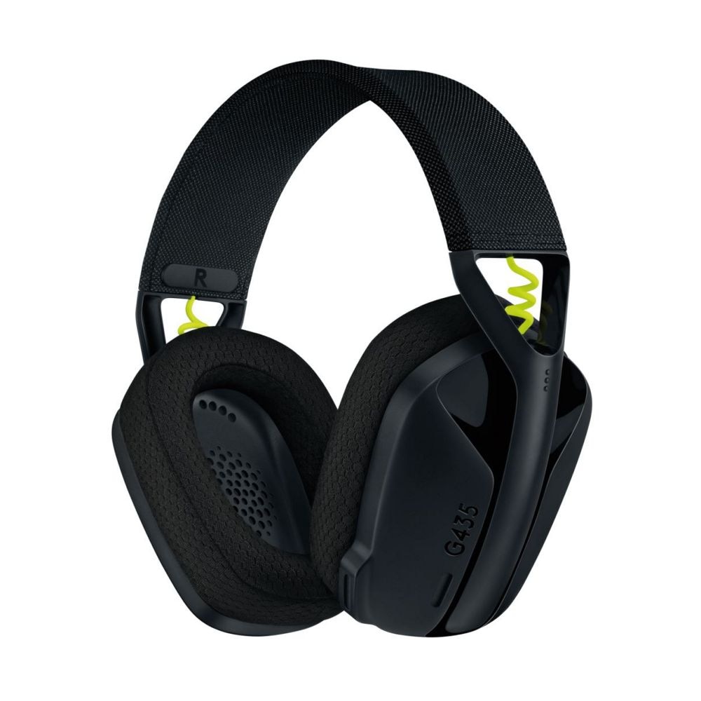 Casti gaming wireless Logitech G435 Lightspeed, Negru