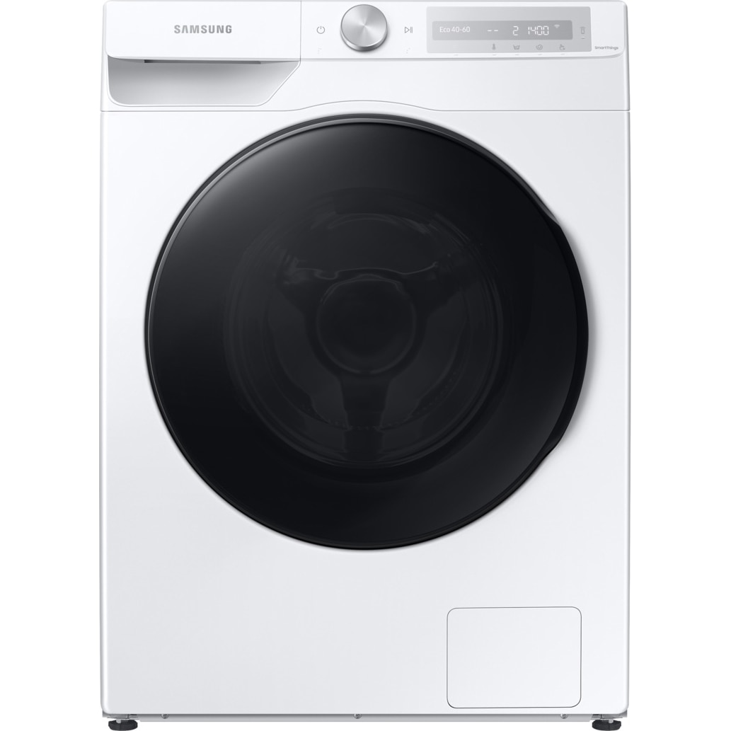 Masina de spalat rufe cu uscator Samsung WD80T634DBH/S7, 8 kg Spalare, 5 kg Uscare, 1400 RPM, Clasa C, AI Control, Auto Dispenser, Super Speed 59, Steam, Motor