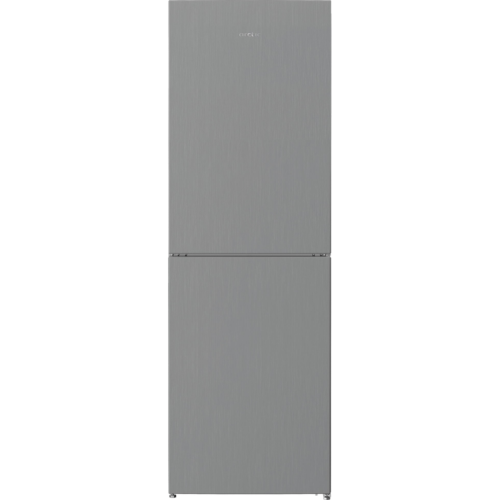 Combina frigorifica semi-incorporabila Arctic AK60386M40NFMT, 358 l, Full No Frost, Air Flow Dual Tech, Clasa E, H 202 cm, Metal Look