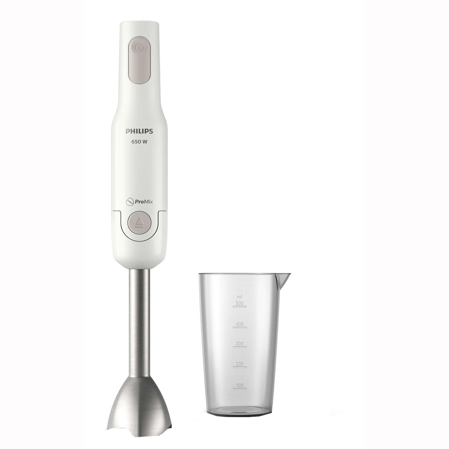 Mixer vertical Philips ProMix HR2534/00, 650 W, Alb