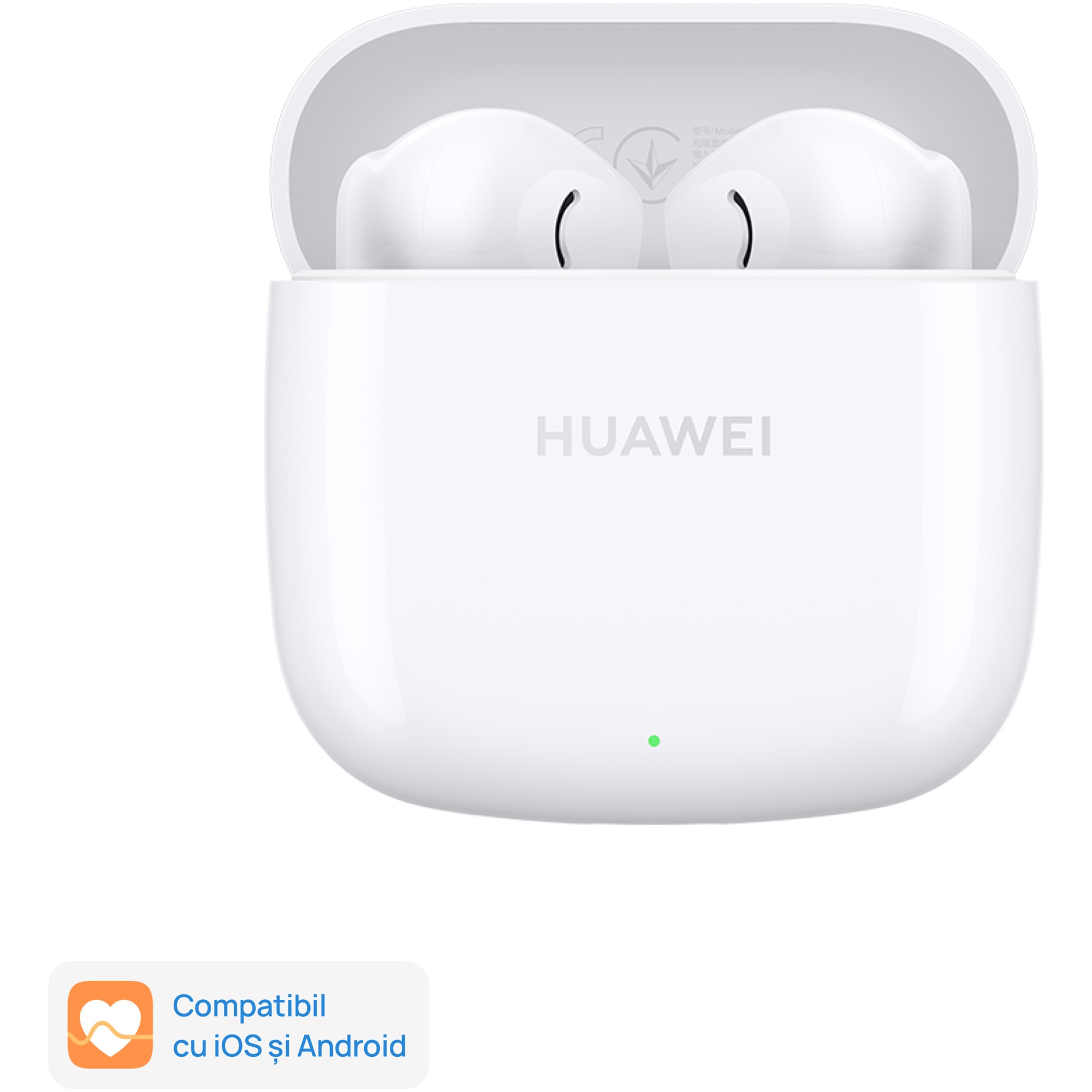 Casti In-Ear Huawei FreeBuds SE 2, True Wireless, Bluetooth, White