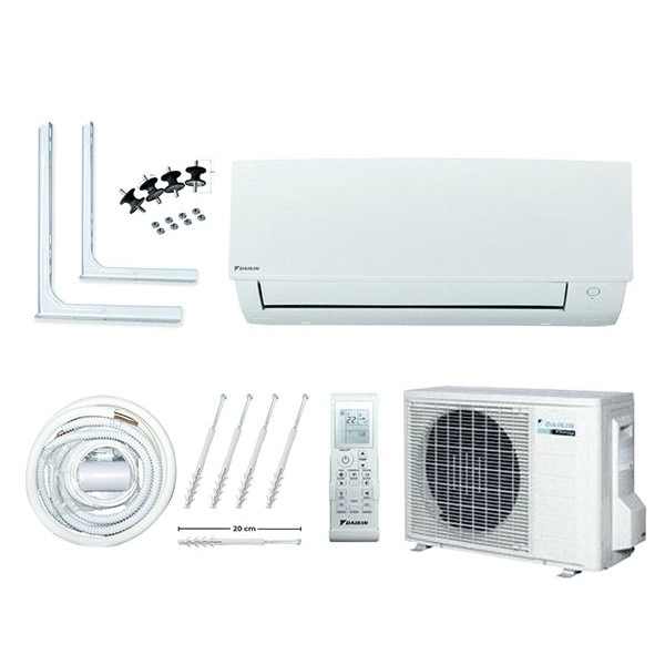 Aparat de aer condiționat Daikin Sensira Bluevolution Entry Level, 12000 BTU, Wi-Fi inclus, Kit montaj și accesorii complet