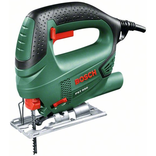 Fierastrau pendular Bosch PST 650, 500 W, 3100 oscilatii/min, 65 mm adancime maxima de taiere
